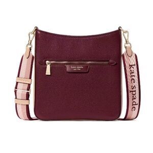Kate Spade Hudson Colorblock Messenger Bag in Cherry Juice